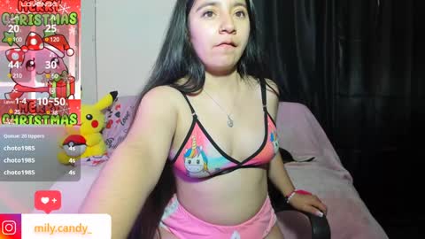 Snapshot of _litle_mily_ chatting on December 13, 2:10 am Mily online show from December 13, 2:10 am