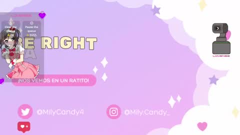 Snapshot of _litle_mily_ chatting on March 1, 12:07 am Mily online show from March 1, 12:07 am