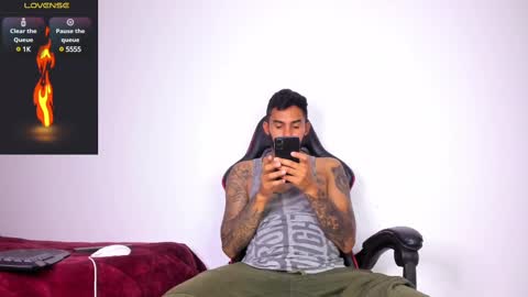 Snapshot of akira_tattoo chatting on February 23, 2:07 am Akira online show from February 23, 2:07 am