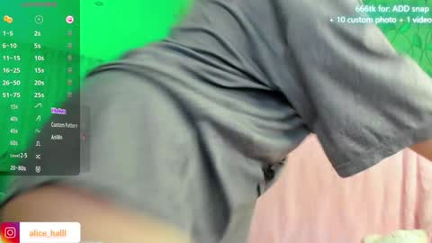 Snapshot of alice_halle chatting on December 8, 4:07 pm alice_halle online show from December 8, 4:07 pm