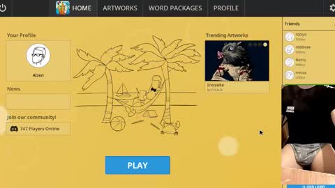 Snapshot of alolanmonke chatting on October 20, 2:01 am alolanmonke online show from October 20, 2:01 am