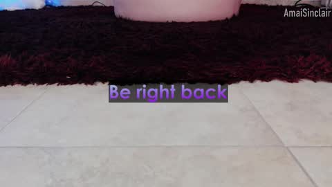 Amai  Sinclair  online show from September 13, 6:13 am