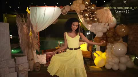 Snapshot of amnie_ chatting on October 19, 1:17 am RETURN 30TH 100 explicit on online show from October 19, 1:17 am