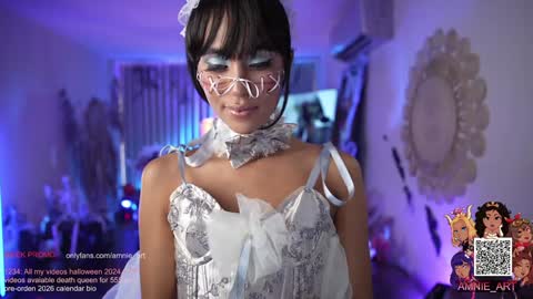 Snapshot of amnie_ chatting on October 31, 7:15 pm RETURN 30TH 100 explicit on online show from October 31, 7:15 pm