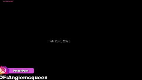 Snapshot of angie_mcqueen chatting on February 23, 1:21 pm angie online show from February 23, 1:21 pm