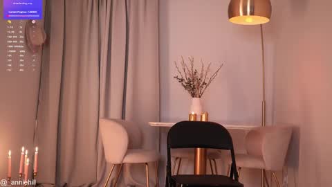 Snapshot of anniehillofficial_ chatting on February 23, 12:19 am anniehillofficial_ online show from February 23, 12:19 am