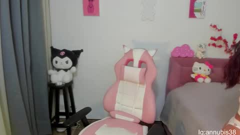 Snapshot of annubis_lia chatting on January 8, 8:38 am SOFIA INDEPENDENT MODEL online show from January 8, 8:38 am