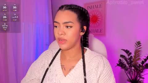 Snapshot of aphrodite_sweet chatting on October 10, 6:29 pm Karla online show from October 10, 6:29 pm