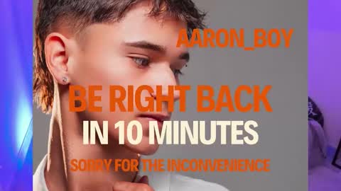 Aaron online show from December 1, 7:19 pm