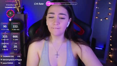 Snapshot of ashleyskott chatting on March 7, 8:56 am Ashley online show from March 7, 8:56 am