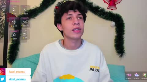 Axel Evanss online show from January 4, 4:00 pm