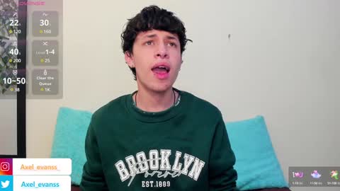 Axel Evanss online show from January 8, 12:58 pm