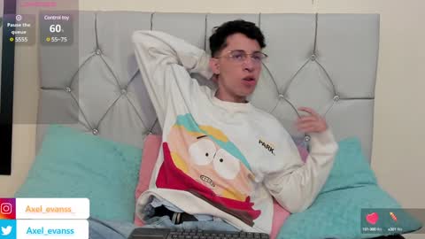 Axel Evanss online show from January 31, 2:07 pm