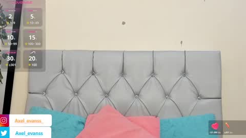 Axel Evanss online show from February 12, 1:27 pm