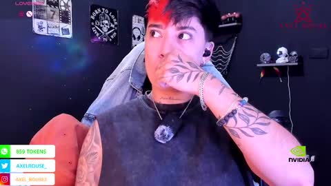 Axel Rouse online show from September 9, 5:23 pm