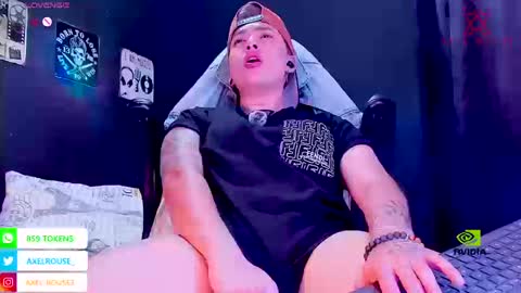 Axel Rouse online show from September 17, 6:09 pm