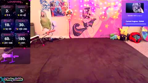 BabyZelda online show from January 7, 8:31 pm