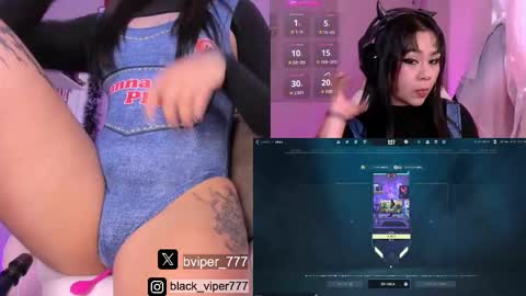 Snapshot of black_viperr chatting on February 21, 7:54 pm Mel online show from February 21, 7:54 pm