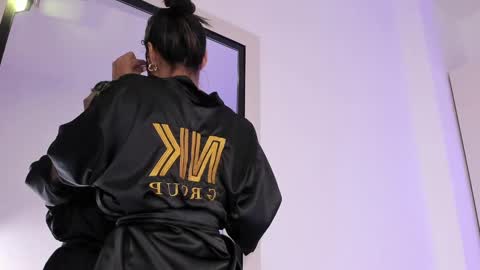 Snapshot of blackywhiite chatting on February 8, 1:11 pm GRACE online show from February 8, 1:11 pm