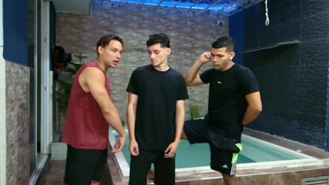 Snapshot of boysgang_sex chatting on February 4, 11:49 am Angelo Mark Fernando Taylor online show from February 4, 11:49 am