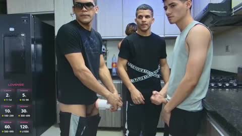 Snapshot of boysgang_sex chatting on February 15, 2:44 pm Angelo Mark Fernando Taylor online show from February 15, 2:44 pm