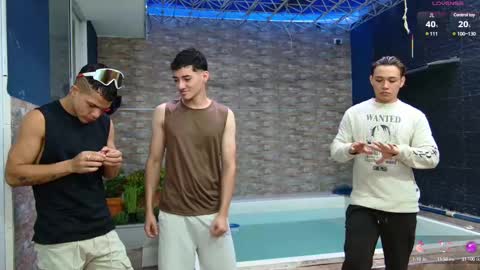 Snapshot of boysgang_sex chatting on February 23, 11:55 am Angelo Mark Fernando Taylor online show from February 23, 11:55 am