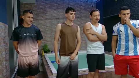 Snapshot of boysgang_sex chatting on March 8, 11:27 am Angelo Mark Fernando Taylor online show from March 8, 11:27 am