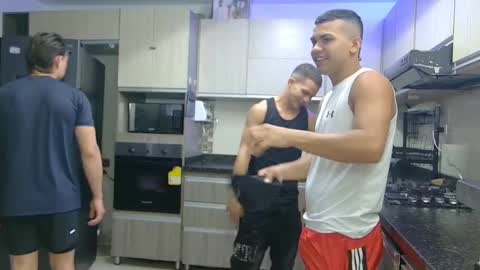 Snapshot of boysgang_sex chatting on November 6, 12:06 pm Angelo Mark Fernando Taylor online show from November 6, 12:06 pm