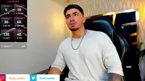 Snapshot of brad_summer chatting on September 18, 5:37 pm brad summer online show from September 18, 5:37 pm