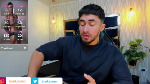 Snapshot of brad_summer chatting on October 15, 5:24 pm brad summer online show from October 15, 5:24 pm