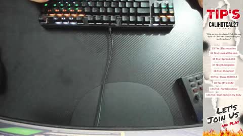 Snapshot of calihotcaliente27 chatting on September 12, 10:59 am calihotcaliente27 online show from September 12, 10:59 am