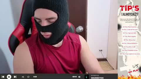 Snapshot of calihotcaliente27 chatting on December 16, 2:44 pm calihotcaliente27 online show from December 16, 2:44 pm