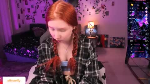 Snapshot of callmeeffy chatting on February 9, 7:27 am Effyblonde follow my telegram channel for more content3 online show from February 9, 7:27 am