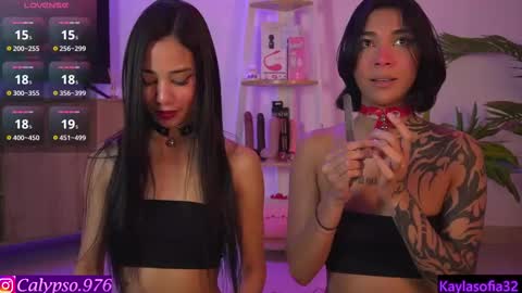 Calypso and Kayla online show from February 15, 6:44 pm