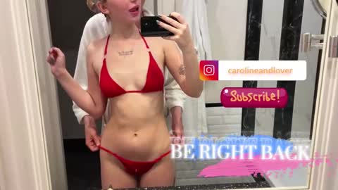 Caroline and Lover online show from September 16, 5:58 pm