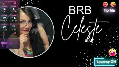 celeste star  online show from March 11, 3:45 pm