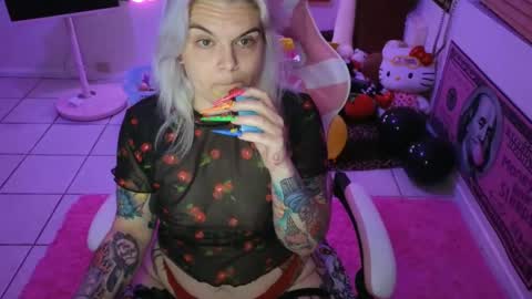 Snapshot of cherryb0mbb0mb chatting on January 31, 6:46 am CherryBombBomb online show from January 31, 6:46 am