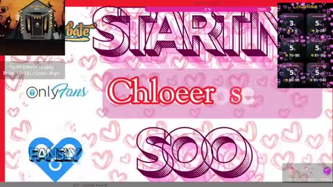 ChloeeRose online show from September 12, 5:40 am