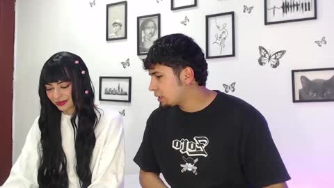 Snapshot of coupsextop chatting on January 6, 4:58 am Juli and Liam online show from January 6, 4:58 am