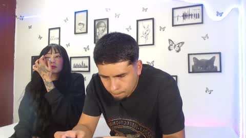 Snapshot of coupsextop chatting on January 30, 7:29 am Juli and Liam online show from January 30, 7:29 am