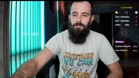 Snapshot of crissstud chatting on January 23, 8:04 am Criss online show from January 23, 8:04 am