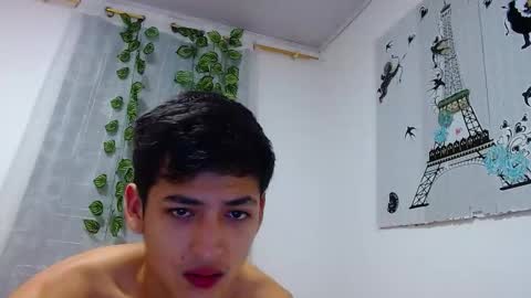 Snapshot of curiuscouplehot chatting on October 9, 9:51 am Pablo and emma online show from October 9, 9:51 am