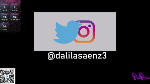 Snapshot of dalila_oficials chatting on September 26, 11:14 am online show from September 26, 11:14 am