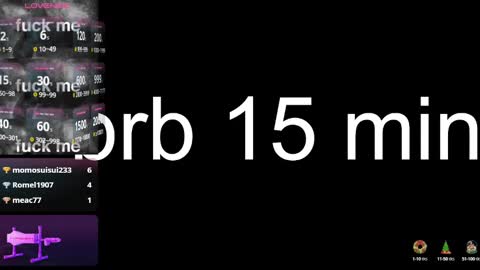 Snapshot of danee_19 chatting on December 20, 7:22 am Daniela online show from December 20, 7:22 am