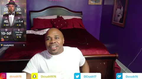 Snapshot of dcrush76 chatting on October 3, 4:31 am DCrush online show from October 3, 4:31 am