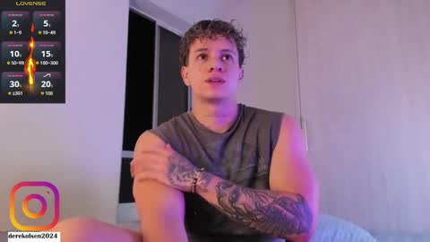 Snapshot of derekolsen_ chatting on September 17, 2:35 am Derek IG Derekolsen2024 online show from September 17, 2:35 am