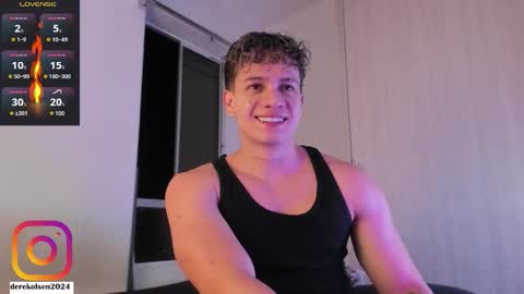 Snapshot of derekolsen_ chatting on October 17, 2:37 am Derek IG Derekolsen2024 online show from October 17, 2:37 am