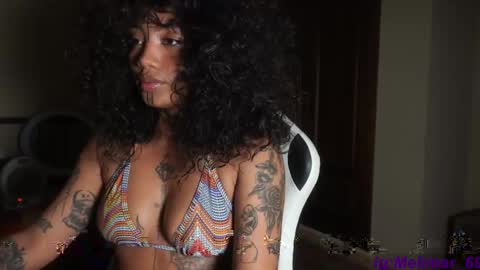 Melissa My schedule 10pm time Colombia online show from February 23, 9:55 am