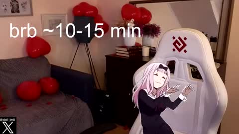 Snapshot of doll_lesli chatting on February 15, 5:50 pm Your doll Lesli online show from February 15, 5:50 pm