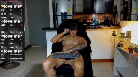 SANTI  independent model online show from October 5, 7:23 pm